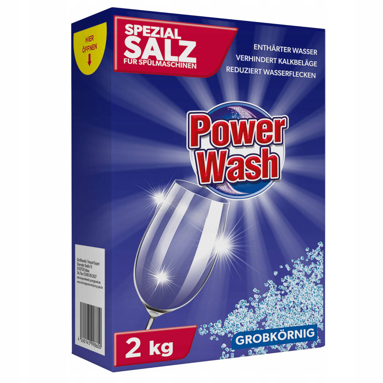 

Соль для посудомоечных машин Power Wash 2 кг