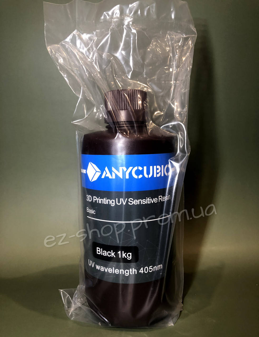 

Фотополимерная смола Anycubic 405nm UV resin 1 литр Black Черный