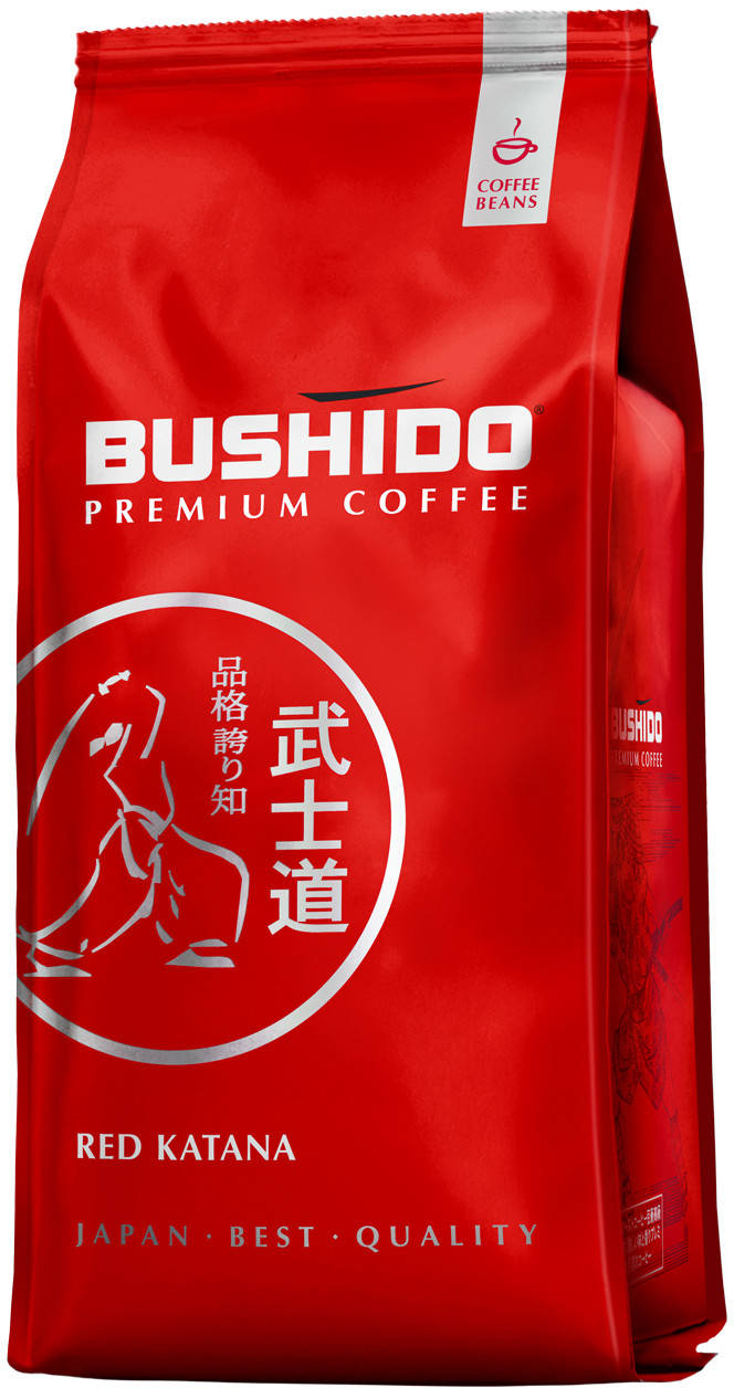 

Кофе в зернах Bushido Red Katana 1кг