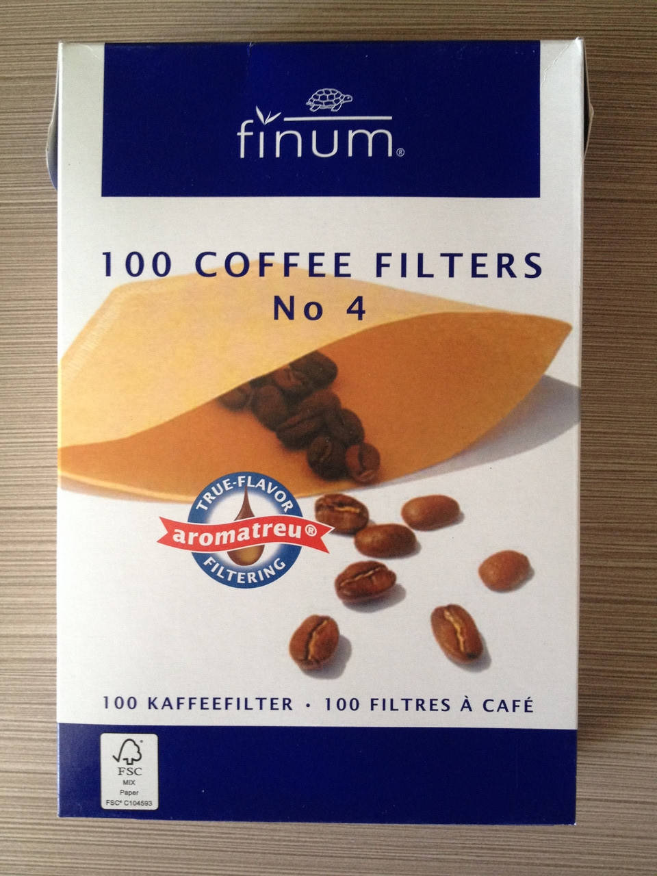 

Бумажный фильтр для кофеварок №4