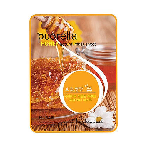 

PUORELLA MASK HONEY Тканевая маска для лица с экстрактом мёда срок до 14.11.21