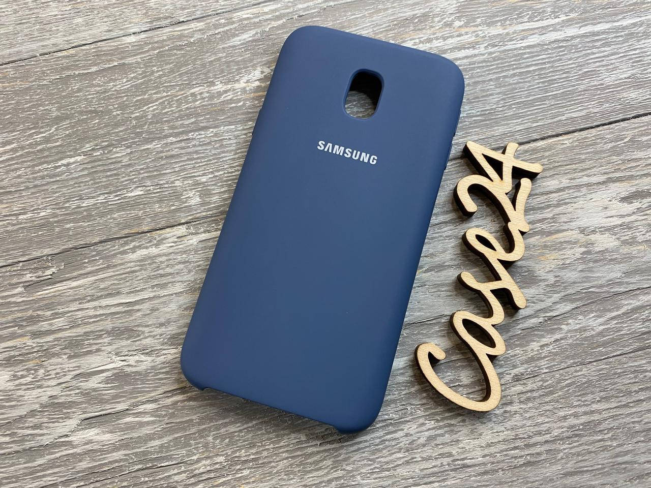 

Чехол Soft touch для Samsung Galaxy J3 2017 J330 (8 цветов) синий