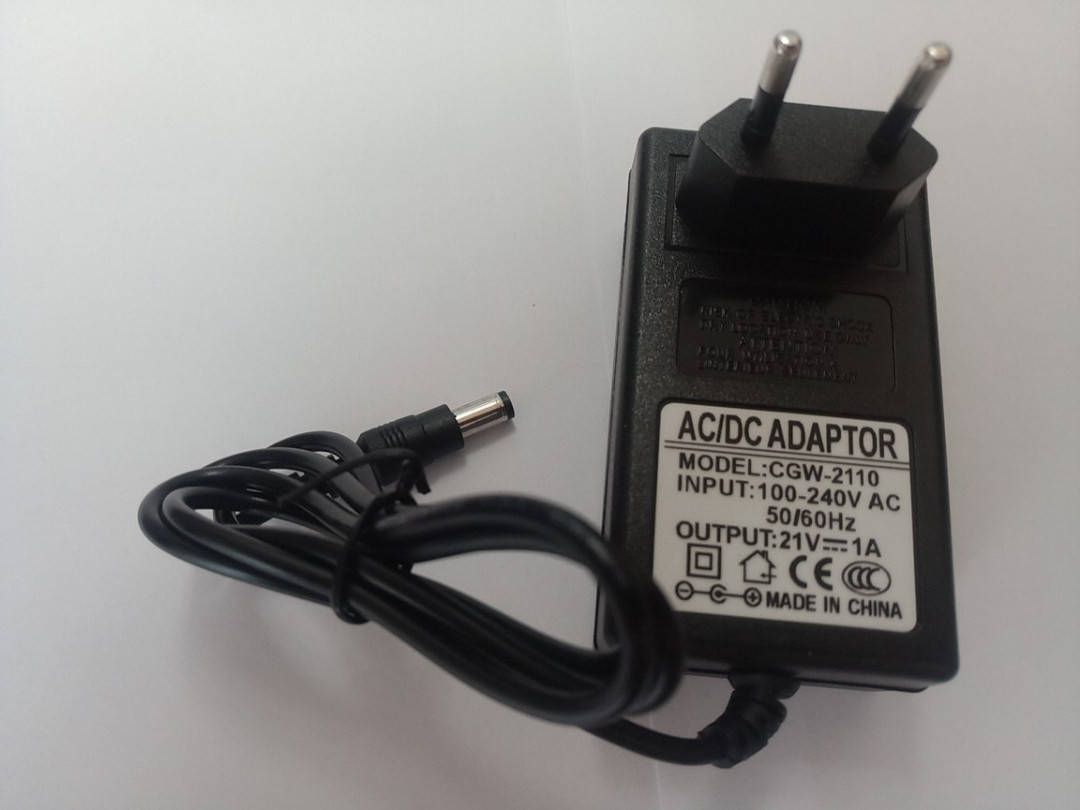 

Блок питания, зарядка 5S, li-ion DC 21V 1а CC/CV