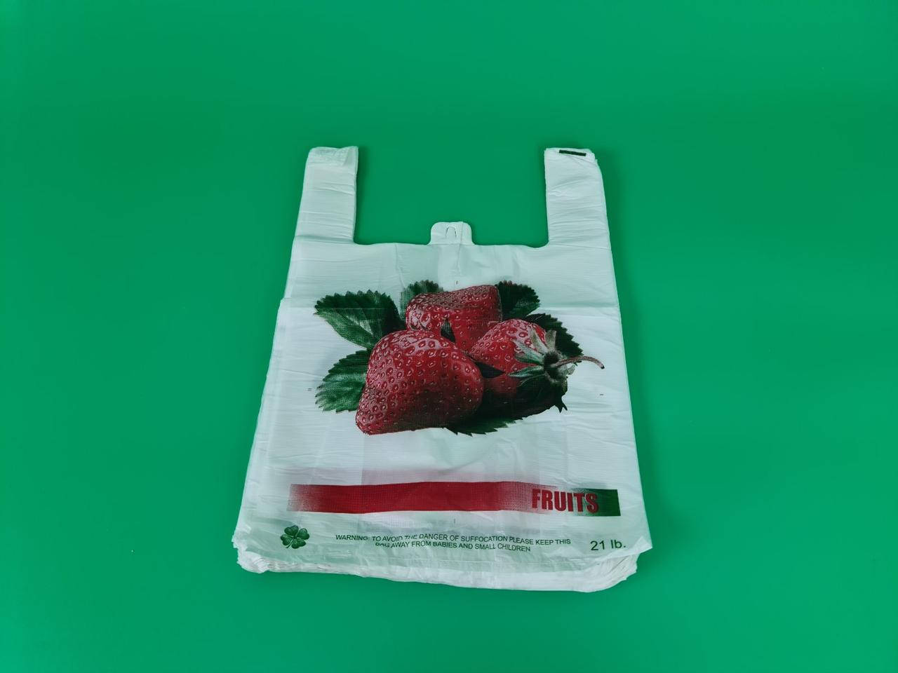

Пакеты Майка п\э (28*+2х8х46) Клубника белая (250 шт)