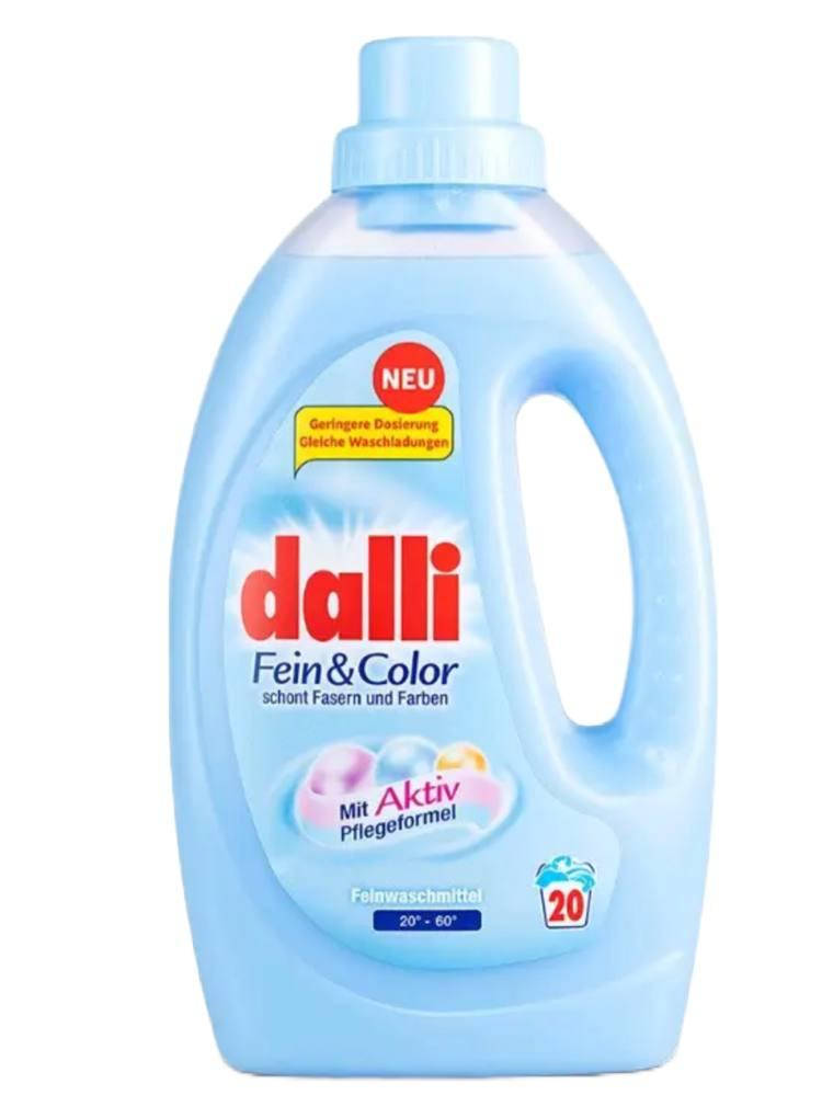 

Гель для стирки деликатных тканей Dalli Fein & Color 1.1 л (20 стирок)