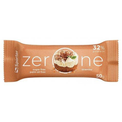 

Батончики Sporter Zero One, 50 г, зі смаком тірамісу