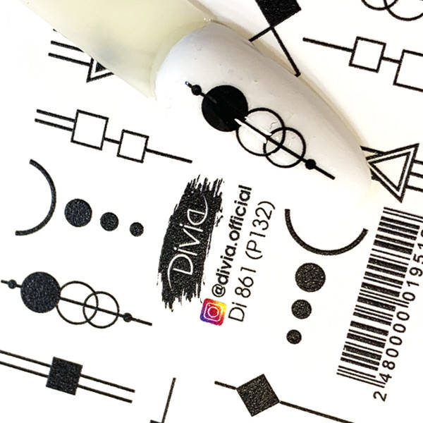 

Divia Наклейки "Рельеф" Di861 №P132