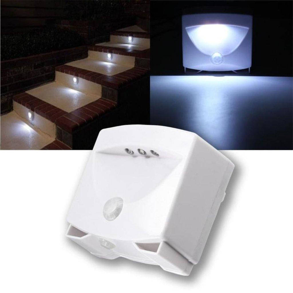 

Универсальная подсветка Mighty Light с датчиком движения / Led ночник сенсорный, Белый