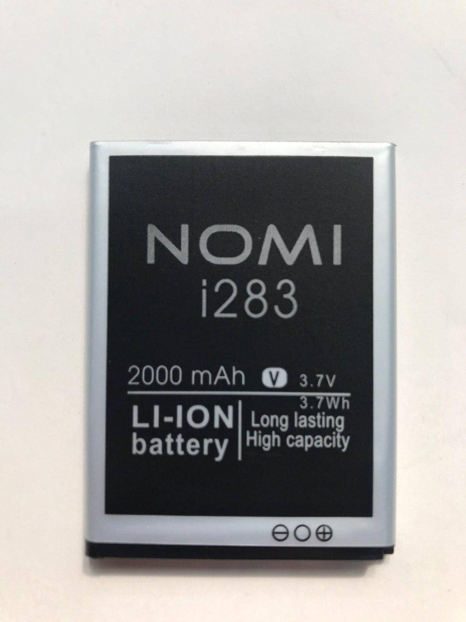 

Аккумулятор nomi i283, 2000 mAh
