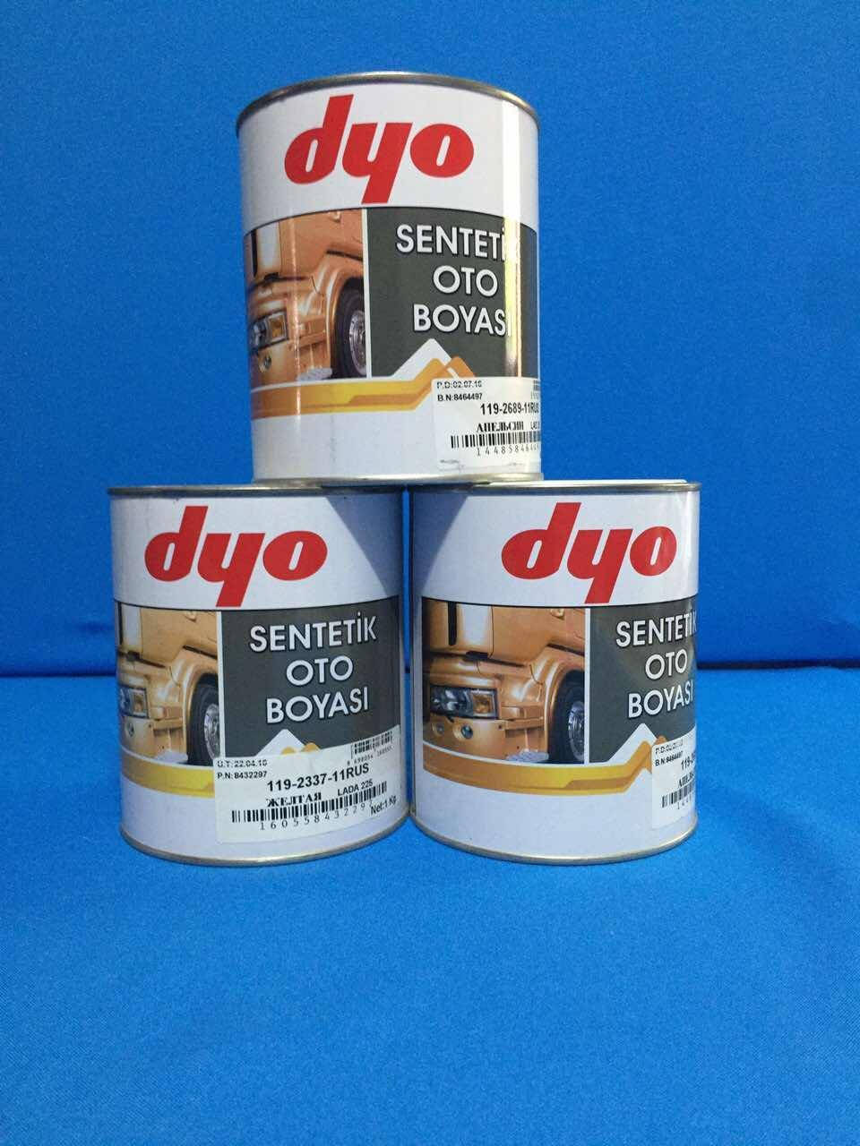 

Алкидная однокомпонентная автоэмаль DYO ''красная" 1015, 1л, Красный