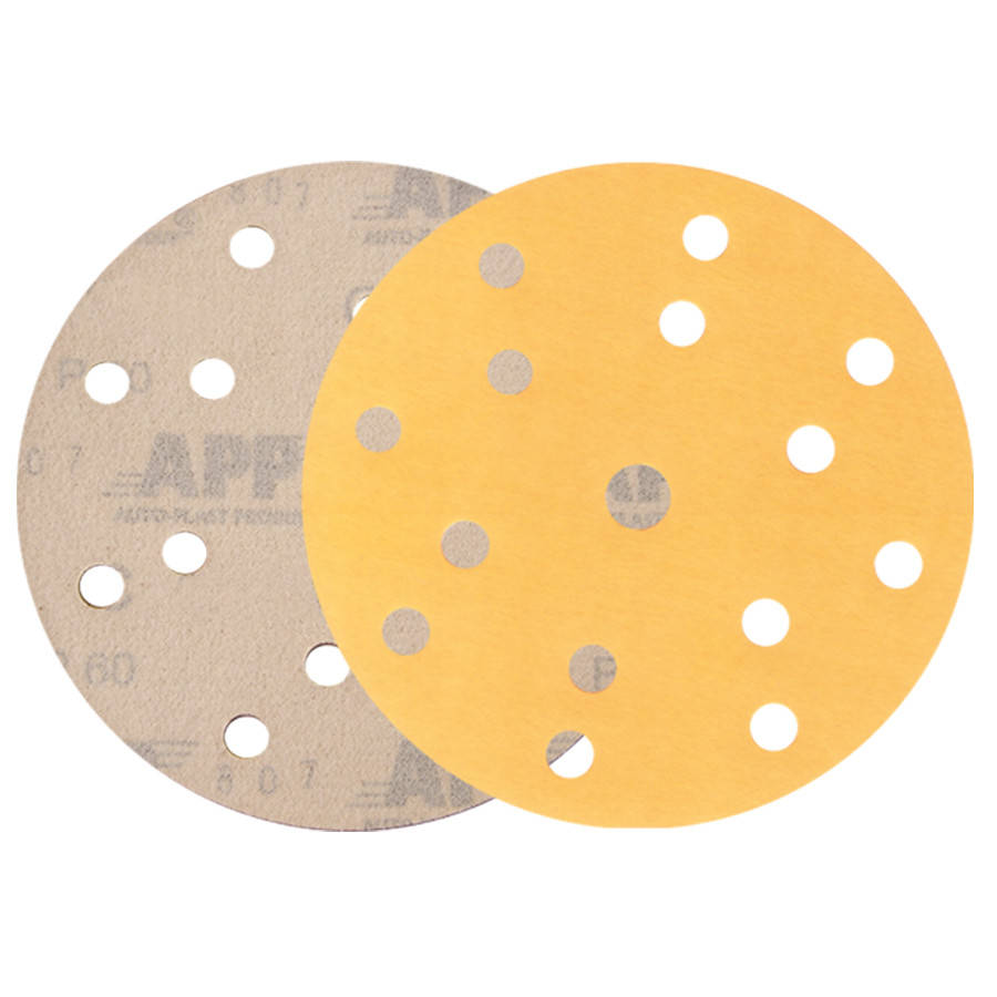 

Круг наждачный 14+ отв., K555, d150mm, желтый, APP, P100, 40KZU100