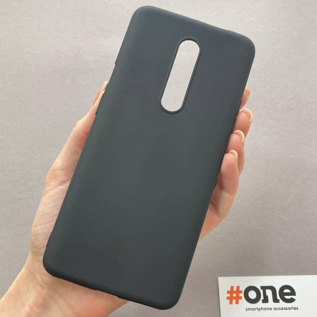 

Чехол для OnePlus 7 Pro силиконовый матовый чехол на телефон ванплас 7 про черный TPB