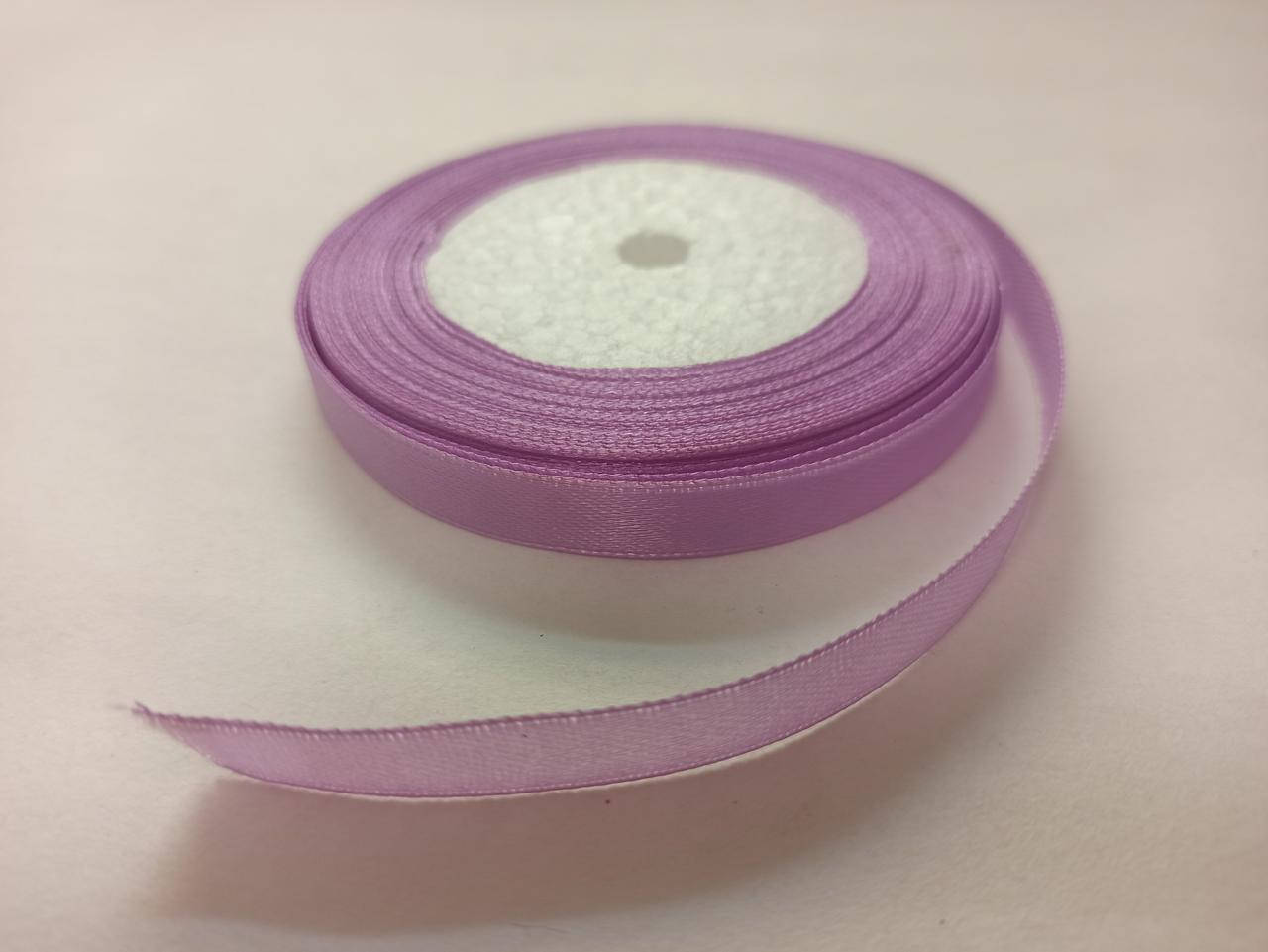 

Лента атласная сиреневый 0.7 см 23м декоративная лента, шитье , декор одежды и домашнего текстиля