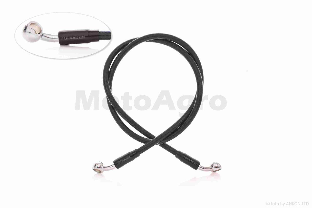 

Шланг тормозной гидравлический армированный, 1100mm, черный "CK"