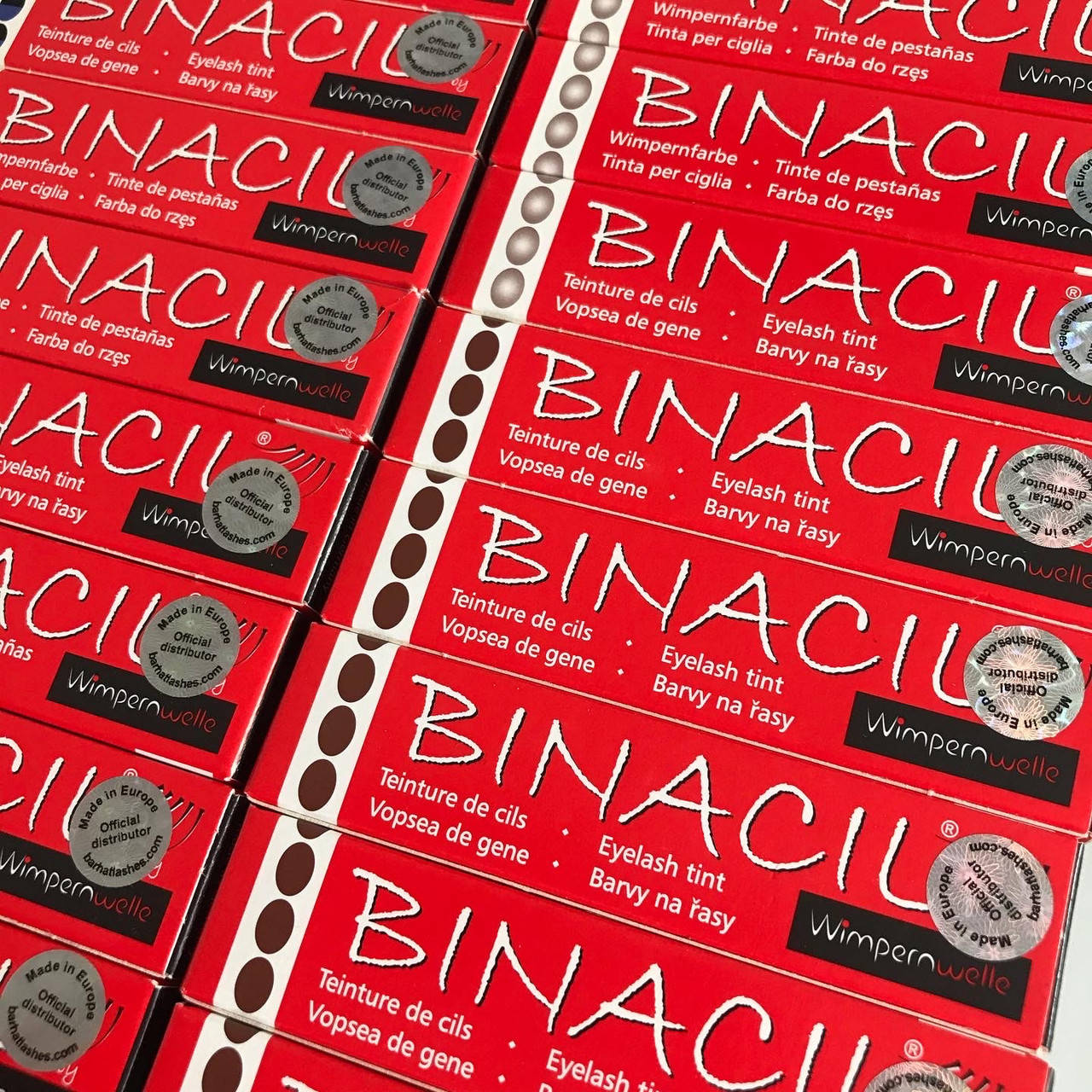 

Краска для бровей и ресниц Binacil 15 мл Графит