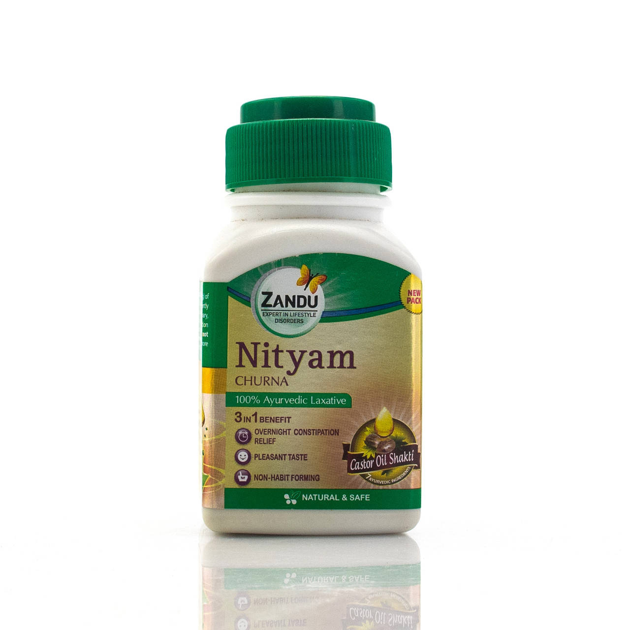 

Натуральное слабительное Нитьям Чурна, Занду/ Nityam Churna, Zandu / . 50 гр.