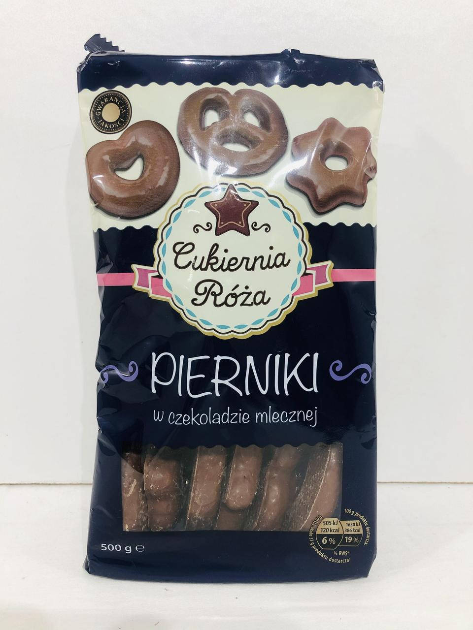 

Пряник Cukiernia Roza молочний шоколад 500гр
