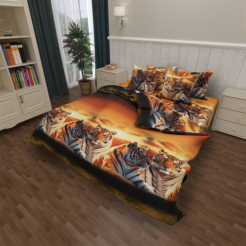 

Сафарі презент - Бязь 3D - Полуторный комплект