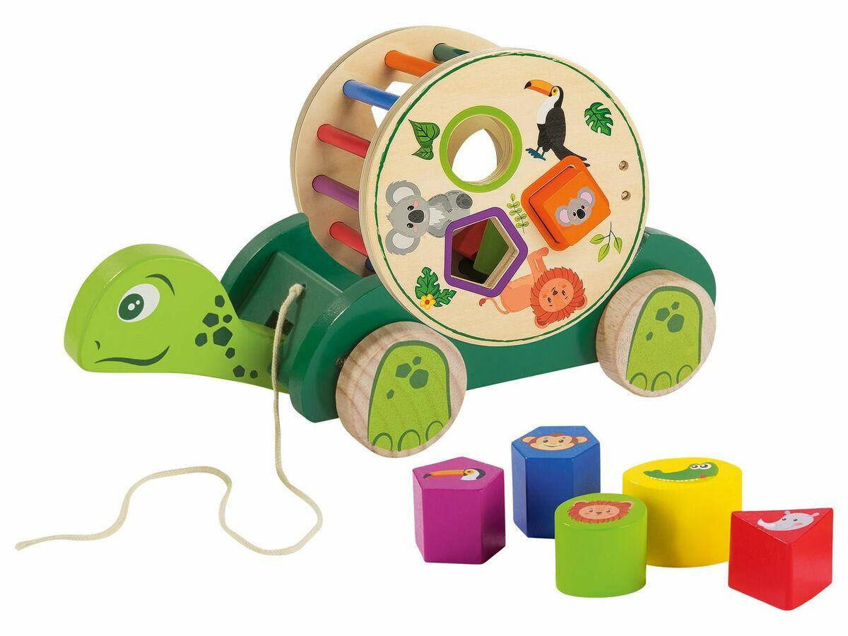 

Игрушка - каталка Черепаха Playtive, 8 предметов, сортер, развивающая игрушка