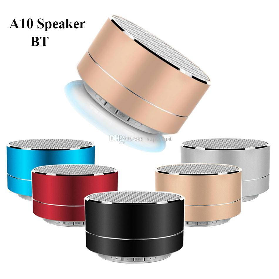

Портативная беспроводная Bluetooth колонка MINI BT SPEAKER A-10 (разные цвета)