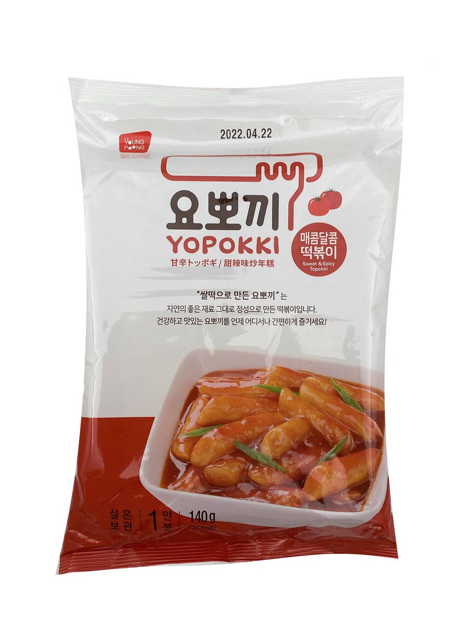 

Токпоки сладко-острое ТМ "YOPOKKI" 140г