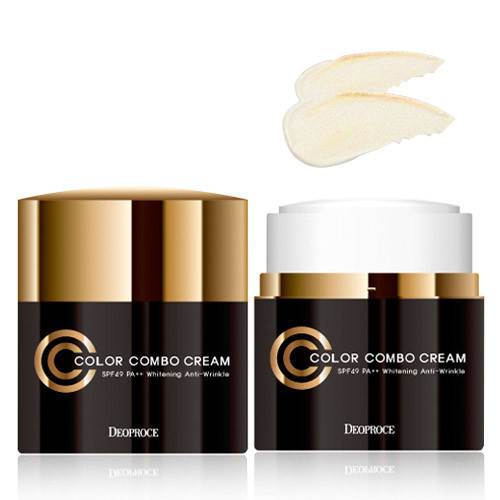 

Тональный CC крем Deoproce COLOR COMBO CREAM СС SPF 50+/PA+++