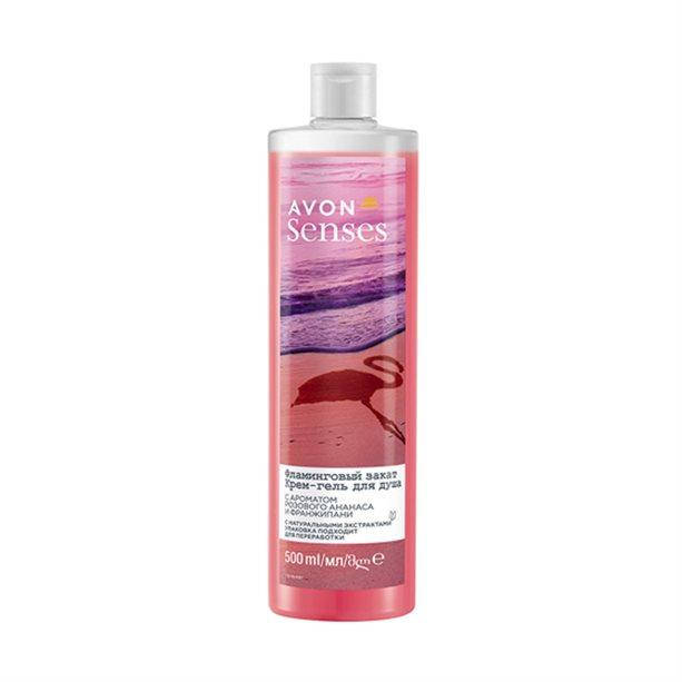 

Крем - Гель для душа «Фламінговий захід», 500 мл Avon Sences Эйвон