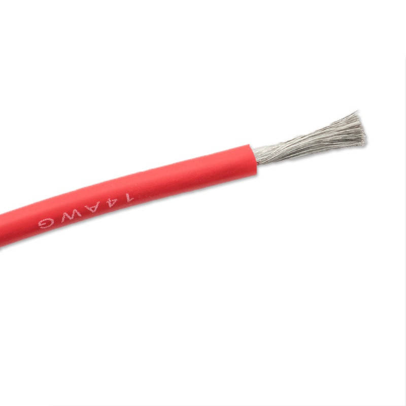 

Провод силиконовый 14 AWG - 2,0 кв.мм (400х0,08) 1 м Красный