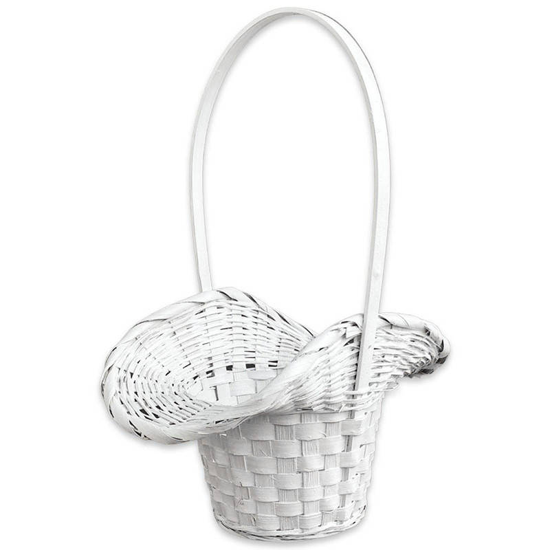 

Корзина из лозы, белая (31*23 см)