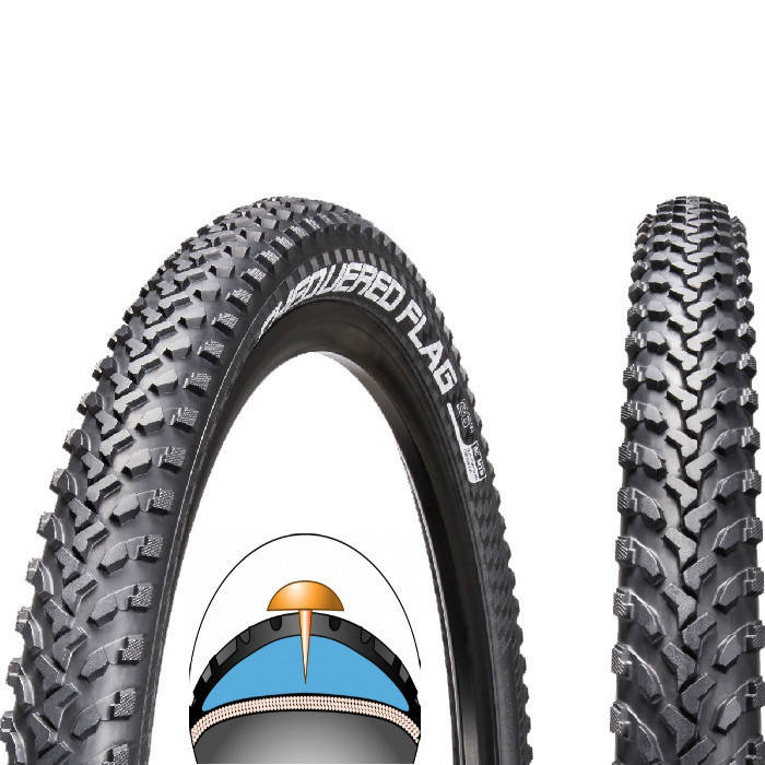 

Велосипедная антипрокольная покрышка ChaoYang 26x1.95 H-5135