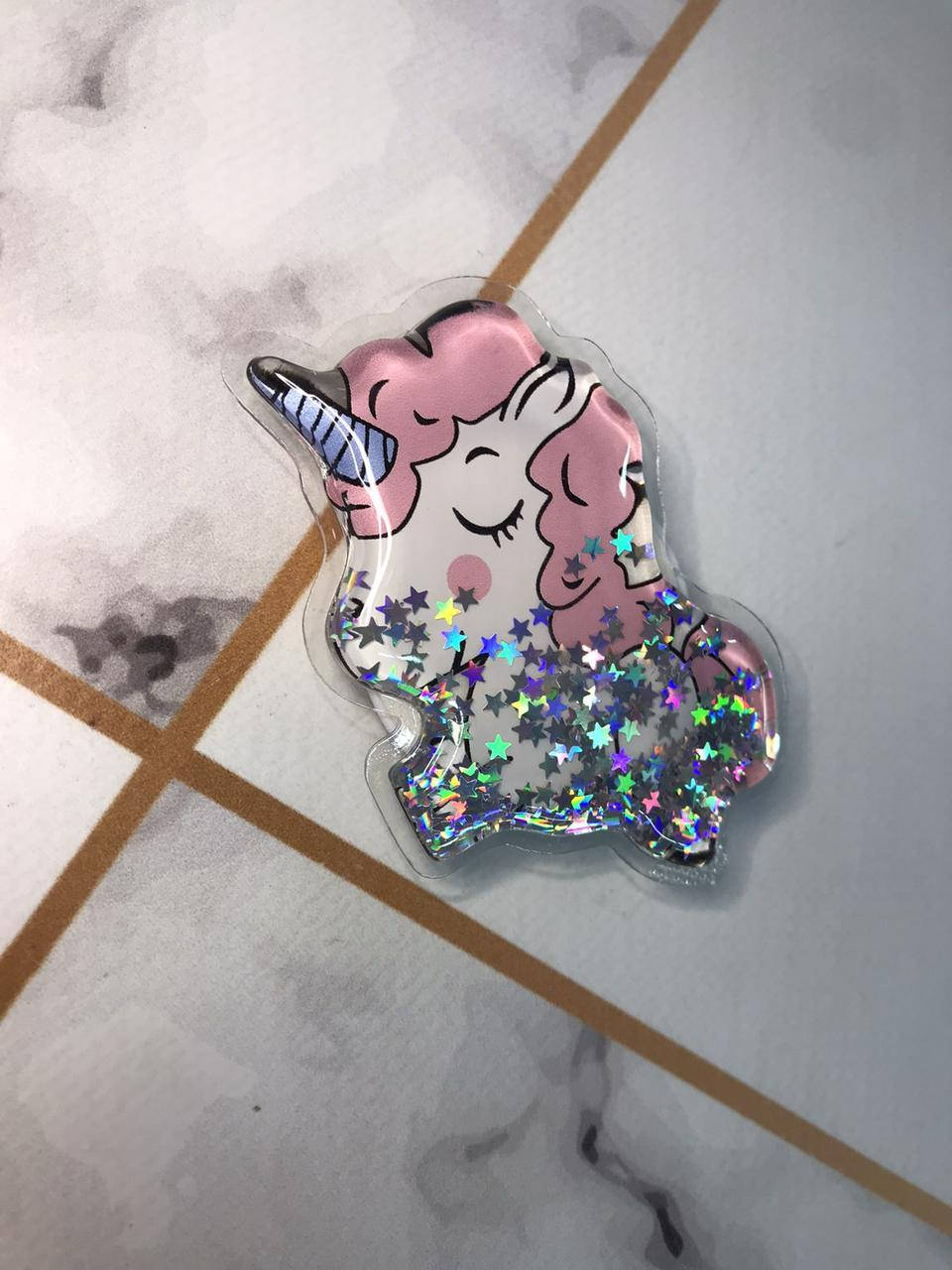 

Держатель для смартфона / планшета попсокет Popsocket глянцевый (Единорог), Разные цвета