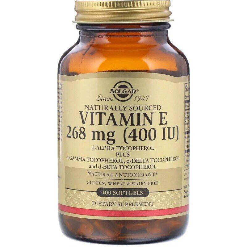 

Витамин E (Vitamin E) 400 ME 100 капсул