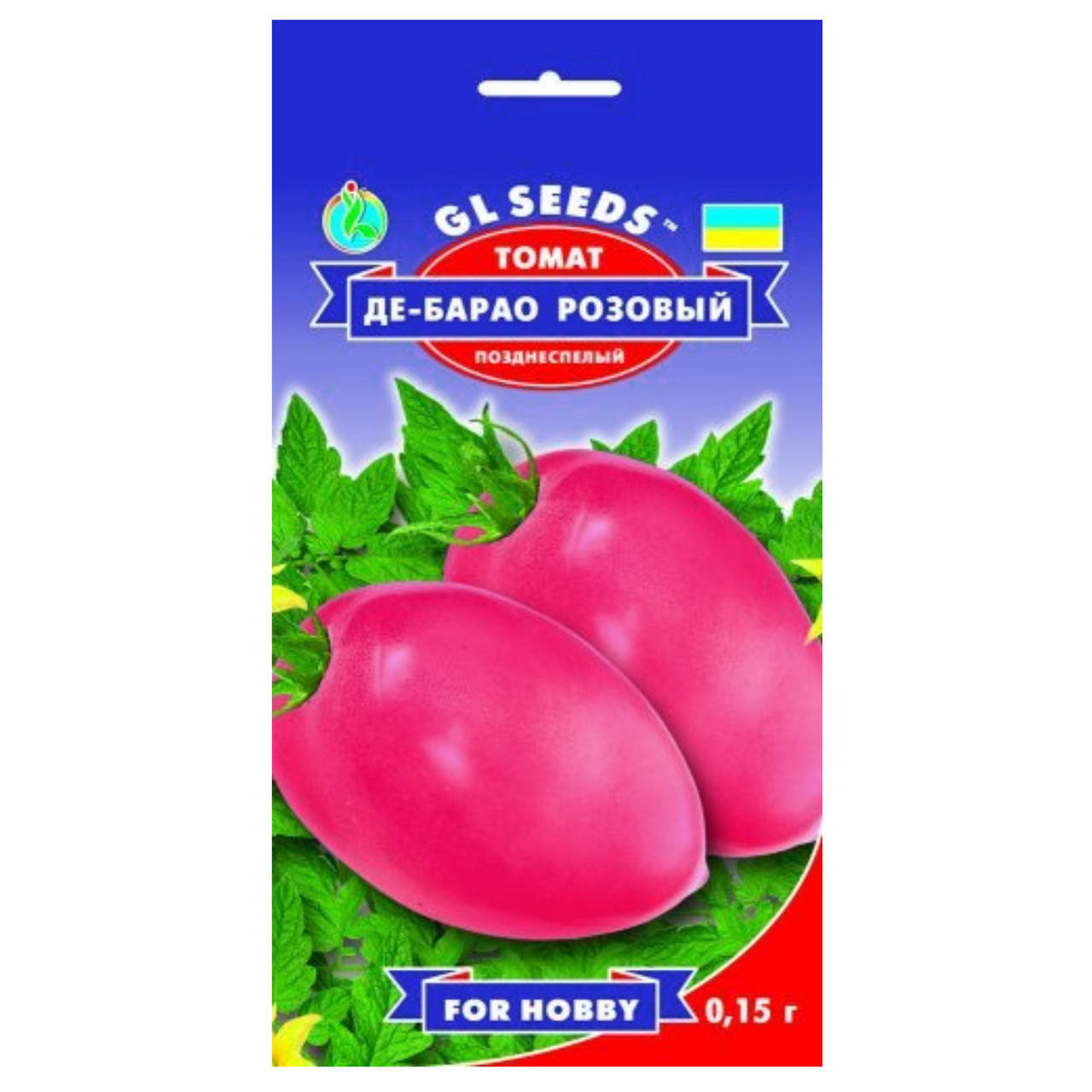 

Томат Де-барао розовый 0.15 г Gl Seeds