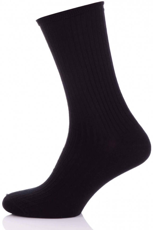 

Носки мужские CHILI COMFORT 113-005 хлопковые с резинкой без давления, 29-30 (45-47), черный