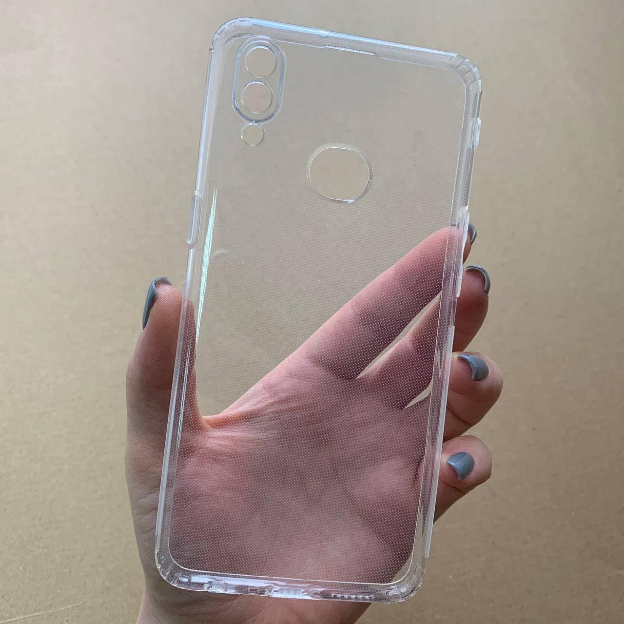 

Чехол для Samsung Galaxy A10s силиконовый с заглушками чехол на телефон самсунг а10с прозрачный THN