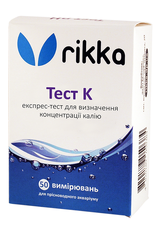 

Аквариумный тест на калий Rikka K