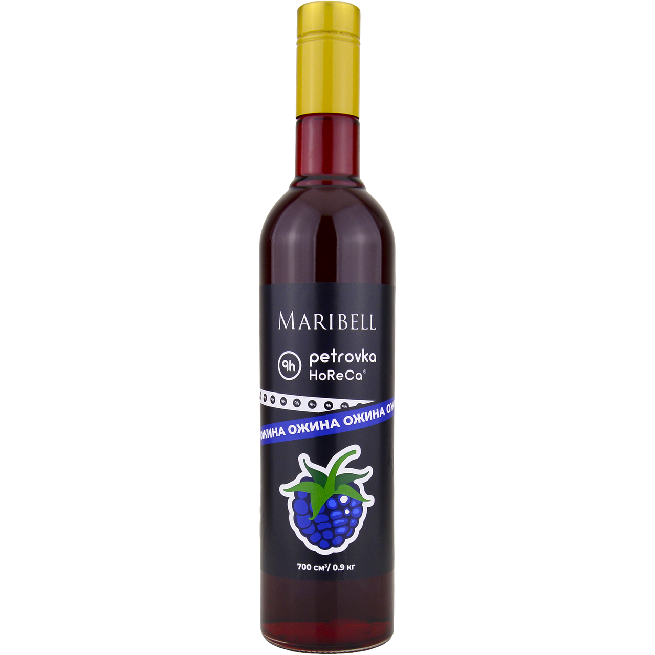 

Сироп коктейльный «Ежевика» MARIBELL-PETROVKA HoReCa 700 мл