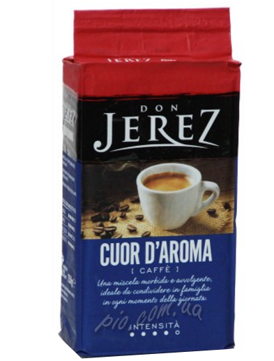 

Кофе молотый Don Jerez Cuor D`Aroma Intensita 250 g