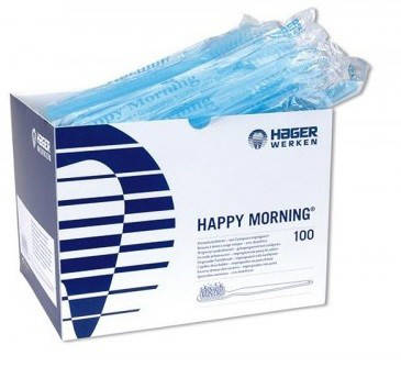 

Одноразовые зубные щетки Happy Morning 100 шт. Miradent