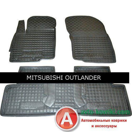 

Avto-Gumm Автоковрики в салон Mitsubishi Outlander (2012-) от Auto Gumm, Черный
