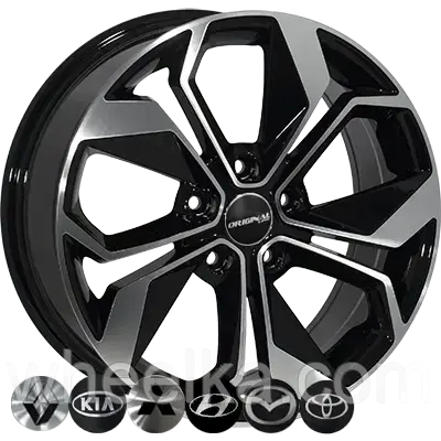 

Диски литые R16 PCD5x114.3 ZW BK5168 BP ET40 DIA67.1 6.5j Киев