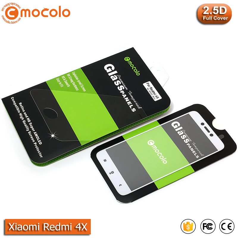 

Защитное стекло Mocolo Xiaomi Redmi 4X Full cover (White), Белый