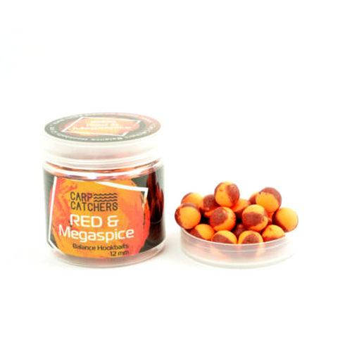 

Бойлы Carp Catchers Balance Hookbaits Red-Megaspice 12mm