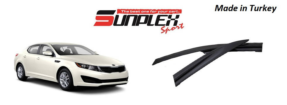 

Дефлектор на окна (ветровики) SUNPLEX KİA OPTİMA 2010 - 2015, SP-S-106