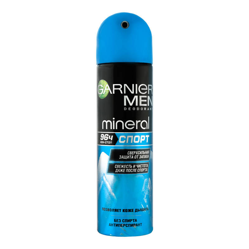 

Антиперспирант Garnier Mineral Спорт спрей 150 мл