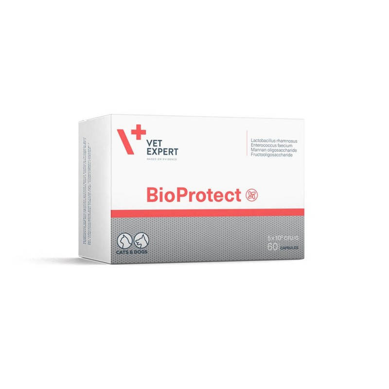 

VetExpert BIOPROTECT - для собак и кошек с желудочно-кишечными расстройствами - 60 таб.