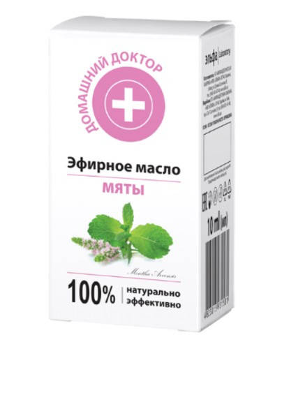 

Эфирное масло Мята 10 мл Домашний доктор