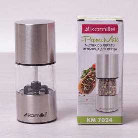

Мельница для специй Kamille KM-7024, Прозрачный