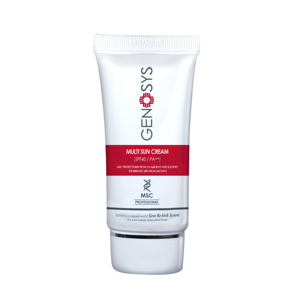 

Солнцезащитный крем SPF40 - Genosys Multi Sun Cream (MSC) SPF40