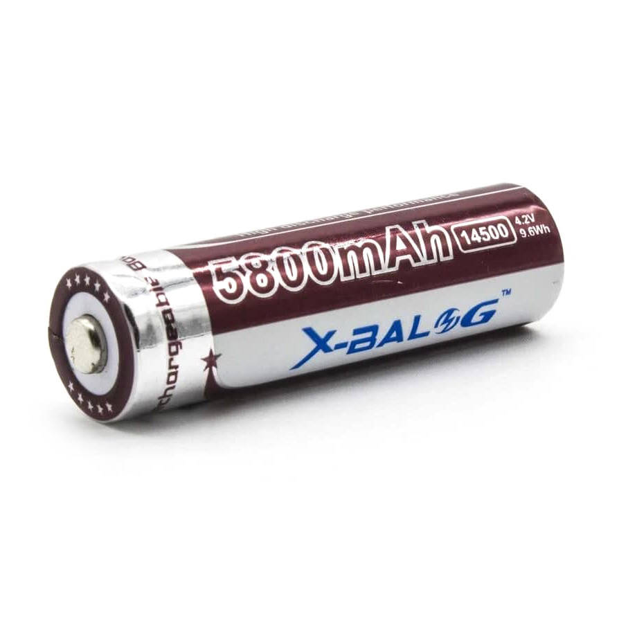 

Аккумулятор Li-ion 14500 5800mAh 4.2V Purple X-Balog